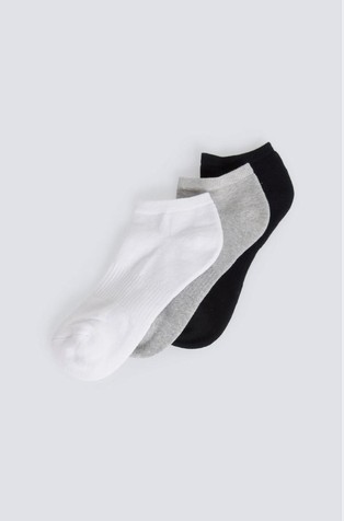 Paket od 3 para niskih  čarapa