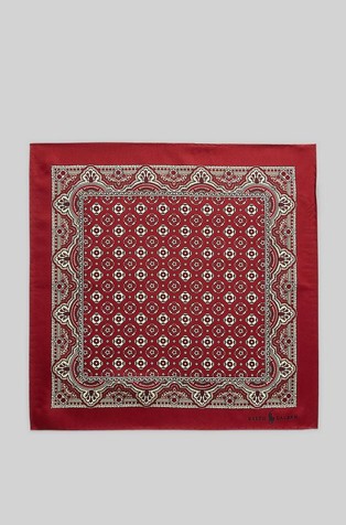 Svilena džepna maramica s uzorkom