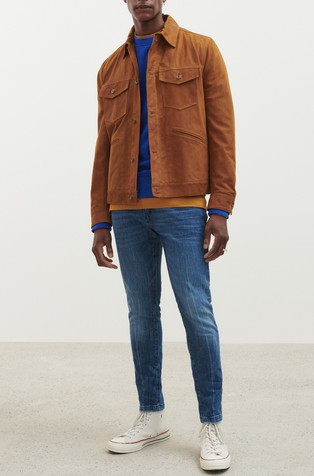 Jakna od brušene kože