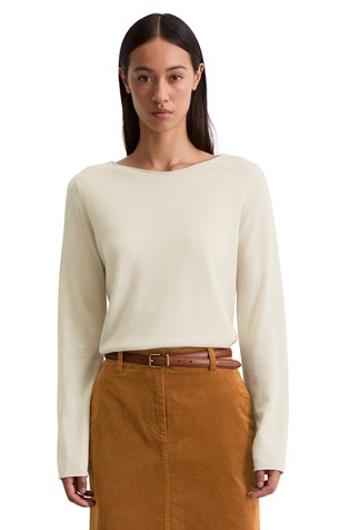 Regular fit pleten vuneni pulover