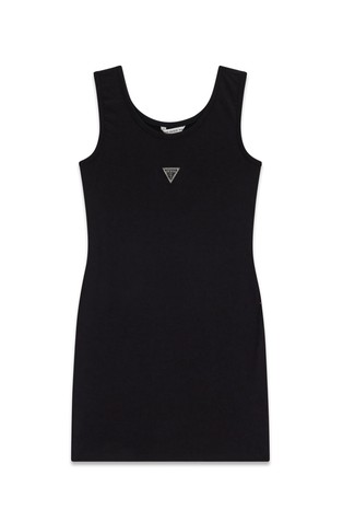 Cotton-jersey mini dress
