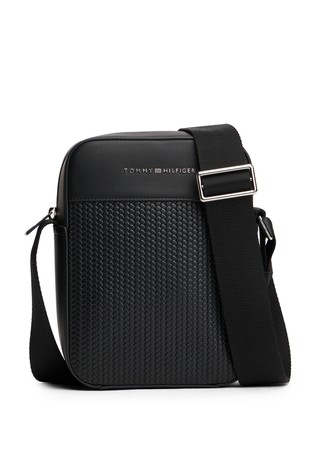 Reporter torba od umjetne kože s prepletenim umetkom