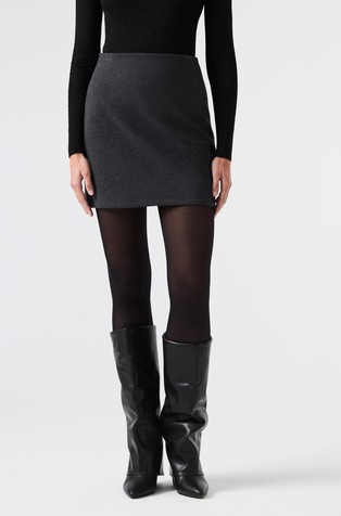 Mini suknja od mješavine pamuka