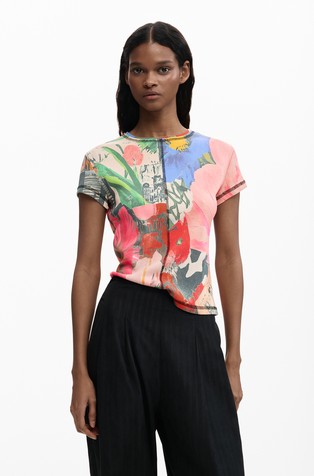 Majica s cvjetnim printom