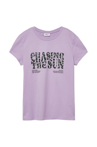 T-shirt with front print