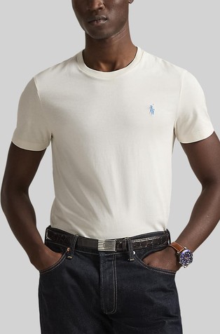 Custom Slim Fit Jersey Crewneck T-Shirt