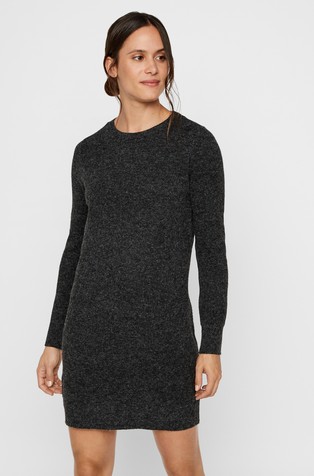 VMDOFFY kratka pletena haljina