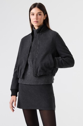 Vodoodbojna bomber jakna od mješavine pamuka