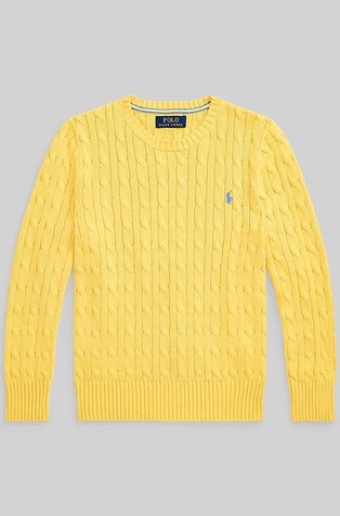 Strukturirano pleten pamučni pulover