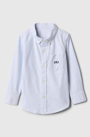 Gap logo košulja dugih rukava za djecu dječake