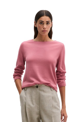 Slim fit pleten pulover od merino vune