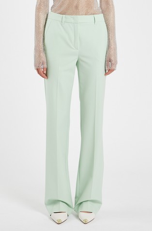 Blago zvonaste hlače od mješavine viskoze