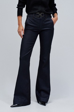 Secret push in chino zvonaste jeans hlače