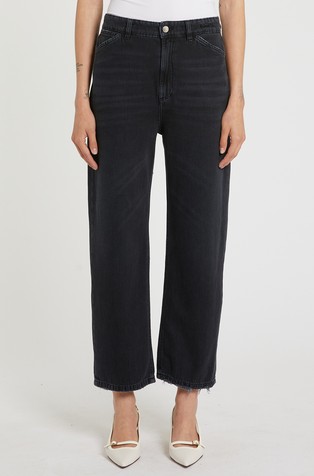 Mom fit jeans hlače s visokim strukom