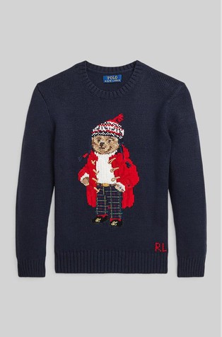 Polo Bear pleten pulover