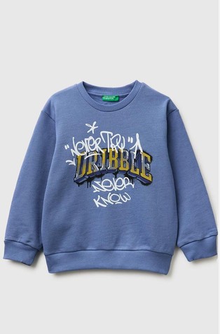 Oversized sweatshirt with print