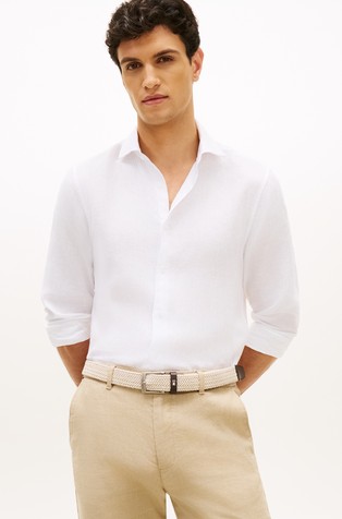 Slim Fit Pure Linen Shirt