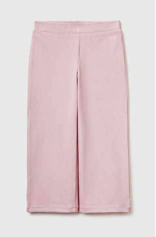 Straight trousers in cotton blend