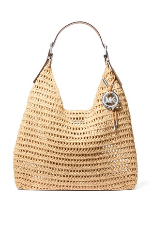 Veća prepletena hobo torba za nošenje preko ramena