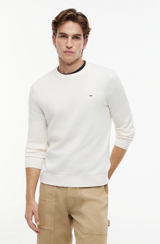Slim Cotton Knit Jumper