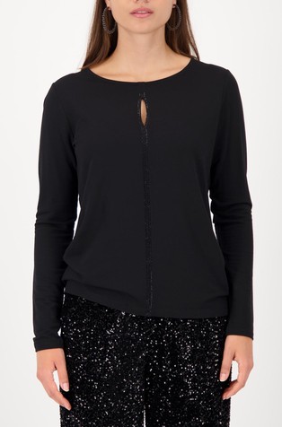 Majica dugih rukava od mješavine viskoze