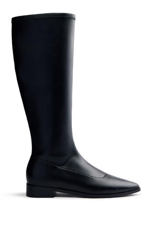 Čizme od elastične umjetne kože