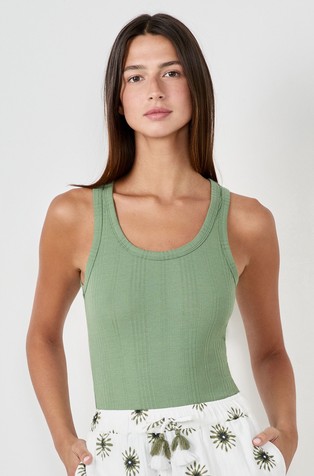 Colyn Cotton-blend Pyjama Tank Top