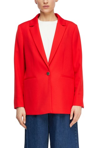 Twill blazer in a relaxed fit