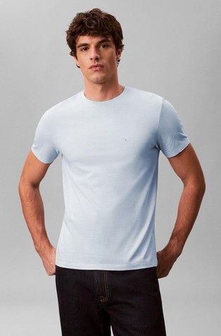 Slim fit pamučna majica kratkih rukava