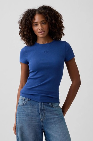Modern Rib Gap Logo T-Shirt