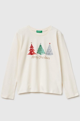 Majica dugih rukava sa svjetlucavim otiskom