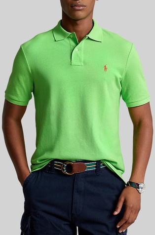 Custom slim fit pamučna polo majica