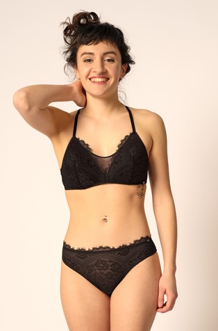 Lace Festive spacer bra lace top
