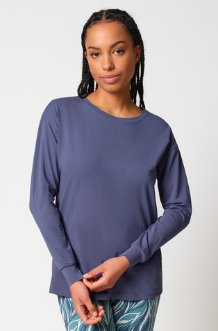 Night in Skiny gornji dio pidžame dugih rukava