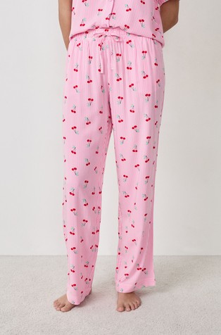 Calisto Printed Pyjama Trousers in Viscose