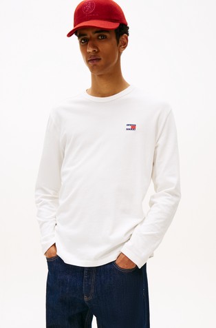 Majica dugih rukava s našivkom