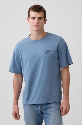 Vintage Soft Boxy Gap Logo T-Shirt