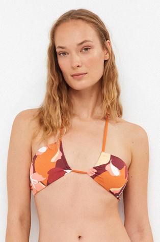 Bandeau gornji dio kupaćeg kostima s uzorkom