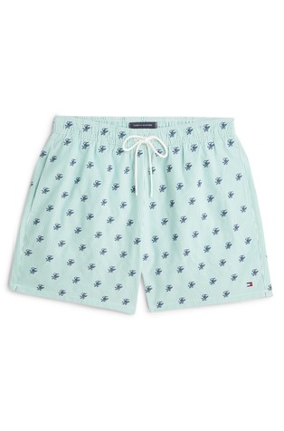 Prugaste kupaće hlače s vezovima