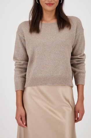 Knit jumper with Lurex