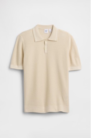 Pletena polo majica kratkih rukava za dječake