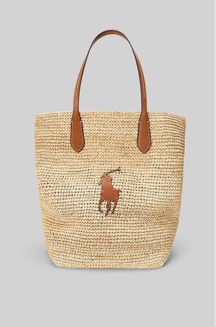 Big Pony velika torba od rafije