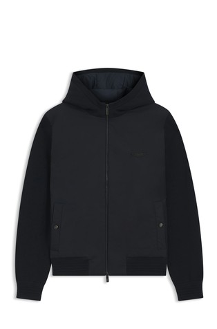 BOSS x Aston Martin mix-material hoodie