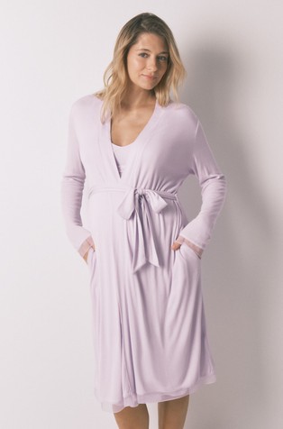 Kućni ogrtač za trudnice i mame koje doje