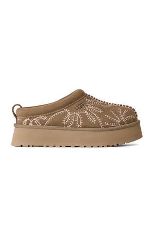 Tazz Botanic suede slippers