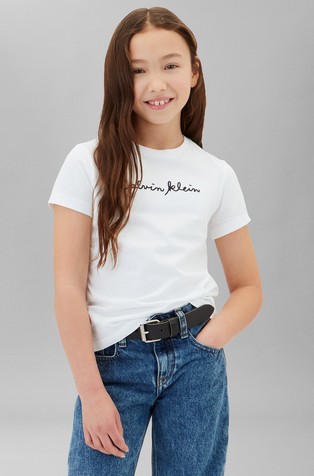 Slim fit logo majica kratkih rukava