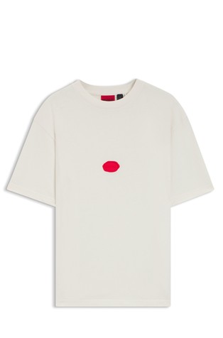 Majica od pamučnog jerseya s kontrastnim logotipom