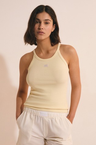 Blake Ribbed Pyjama Tank Top