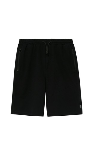 Loose fit lagane kratke hlače s ukrasnim šavovima