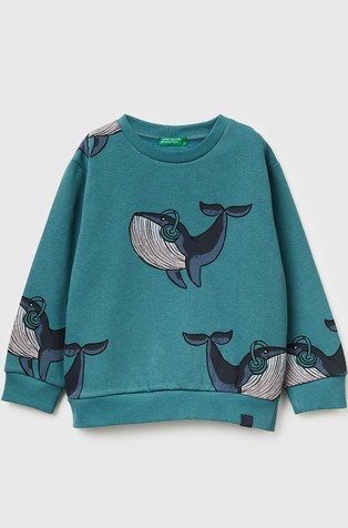 Regular fit pulover s printom